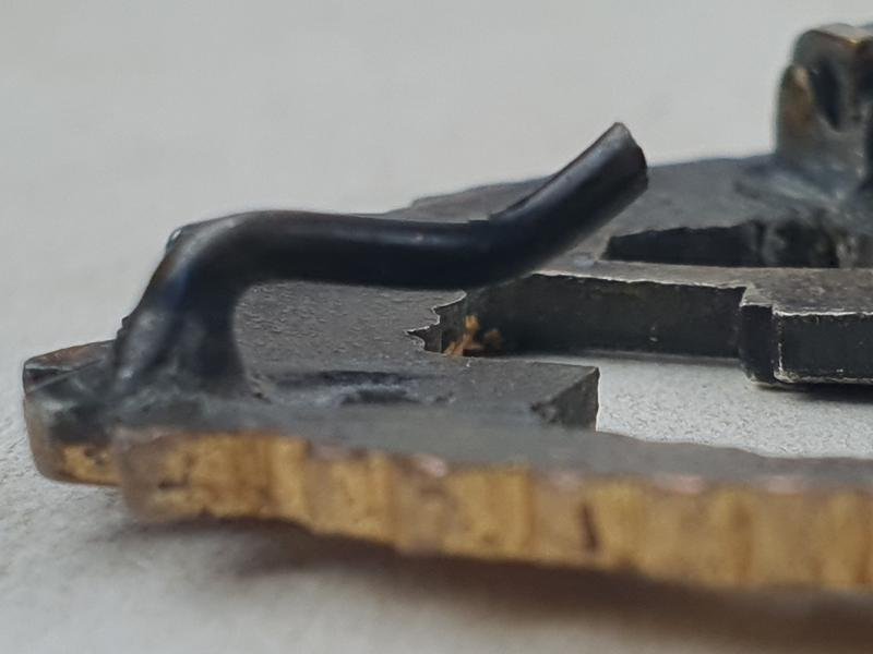 a france Bacqueville made german kriegsmarine coast artillery abzeichen — image 6