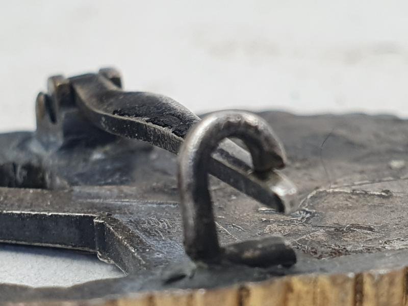 a france Bacqueville made german kriegsmarine coast artillery abzeichen — image 7