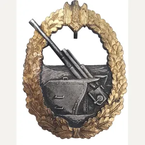 a france Bacqueville made german kriegsmarine coast artillery abzeichen