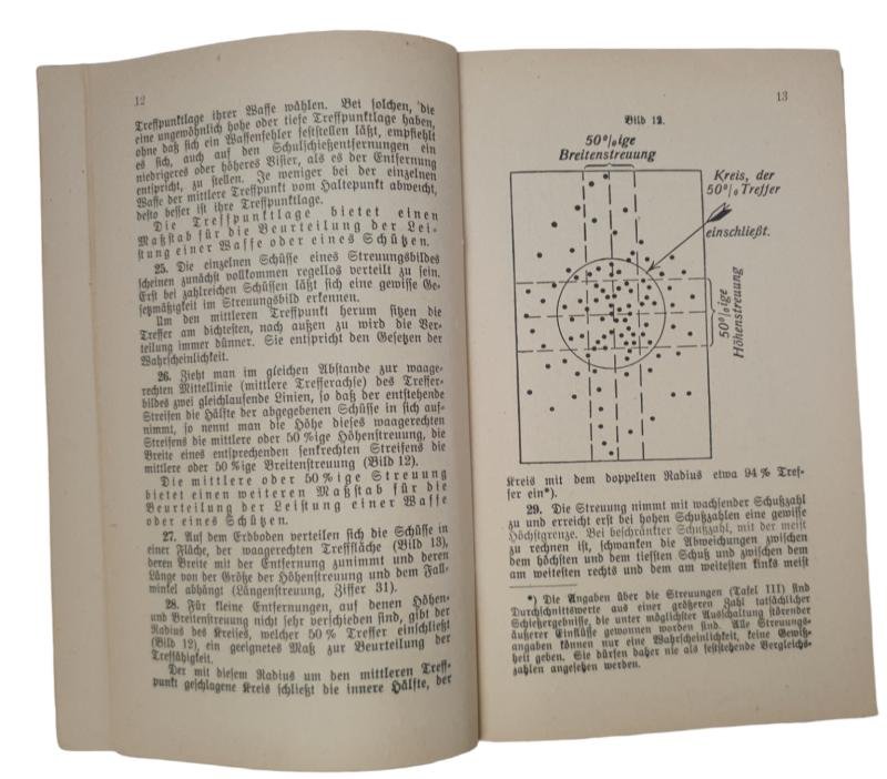 A Wehrmacht shooting instructions for rifle (carbine), light machine gun, pistol and provisions for throwing sharp hand grenades. — image 3