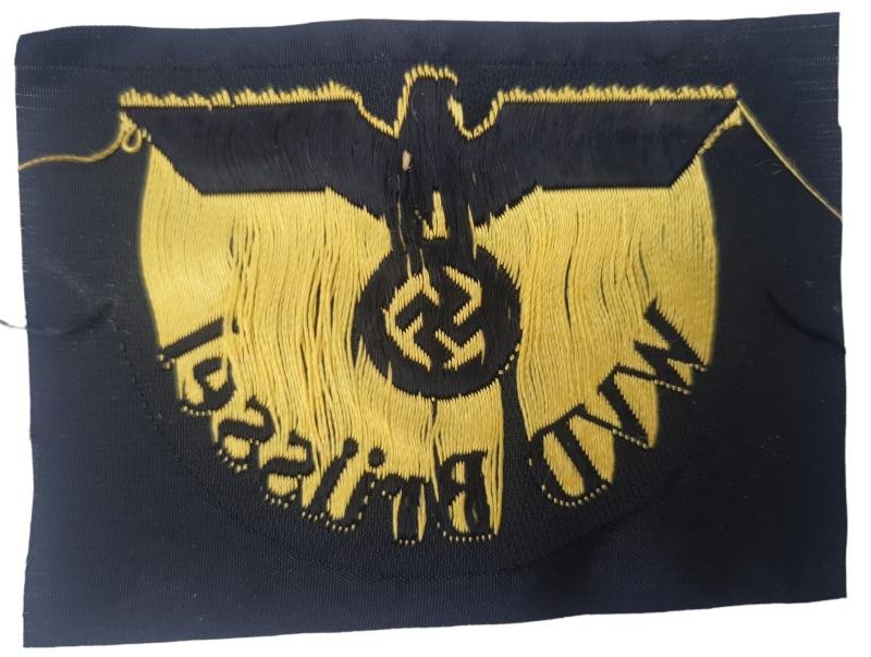 a german ww2 Reichsbahn 'WVD Brüssel insignia — image 2