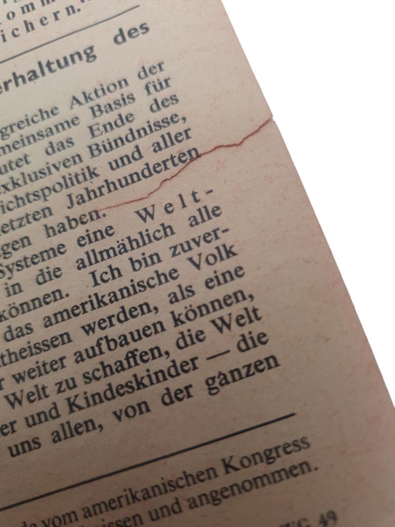 a set off 4 american ww2 propaganda drop flyer — image 5