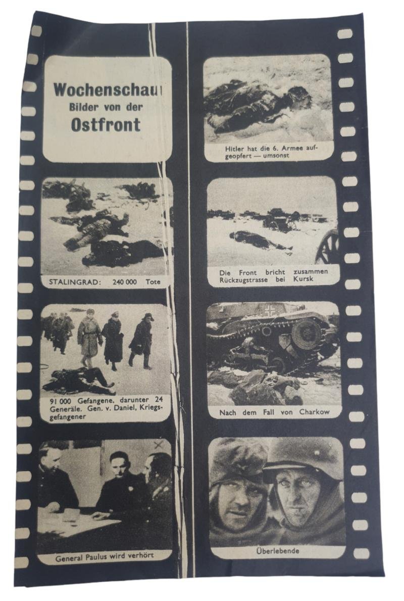 a set off 4 american ww2 propaganda drop flyer — image 7