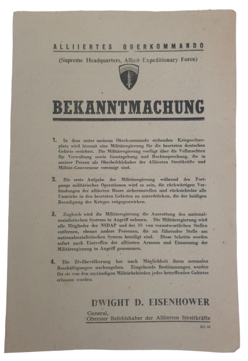 a set off 4 american ww2 propaganda drop flyer — image 8