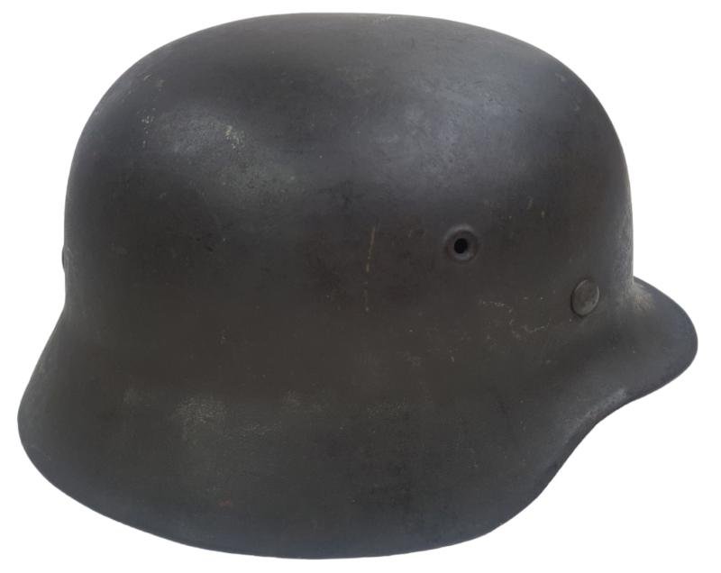 a wehrmacht et66 m35 heer single decal helmet — image 4