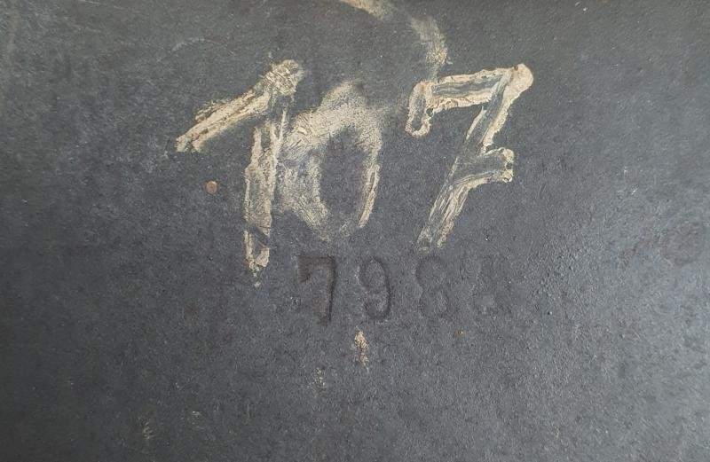 a wehrmacht et66 m35 heer single decal helmet — image 8