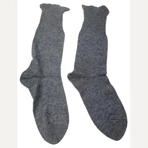 a pair off wehrmacht grey wool socks