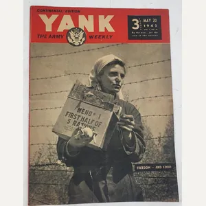 a american ww2 magazine yank