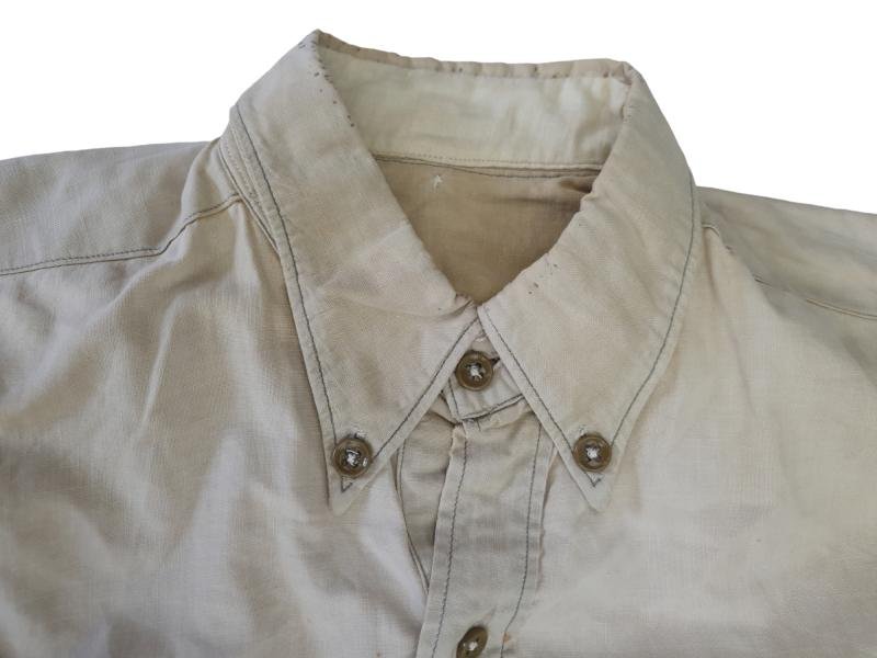 wehmacht TRICOT SHIRT with a SS-Sturmscharführer camo insignia — image 3