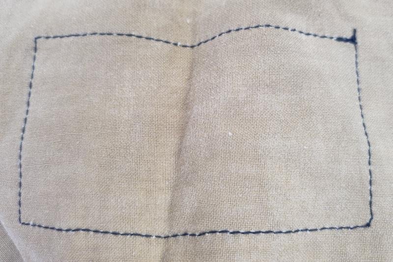 wehmacht TRICOT SHIRT with a SS-Sturmscharführer camo insignia — image 8