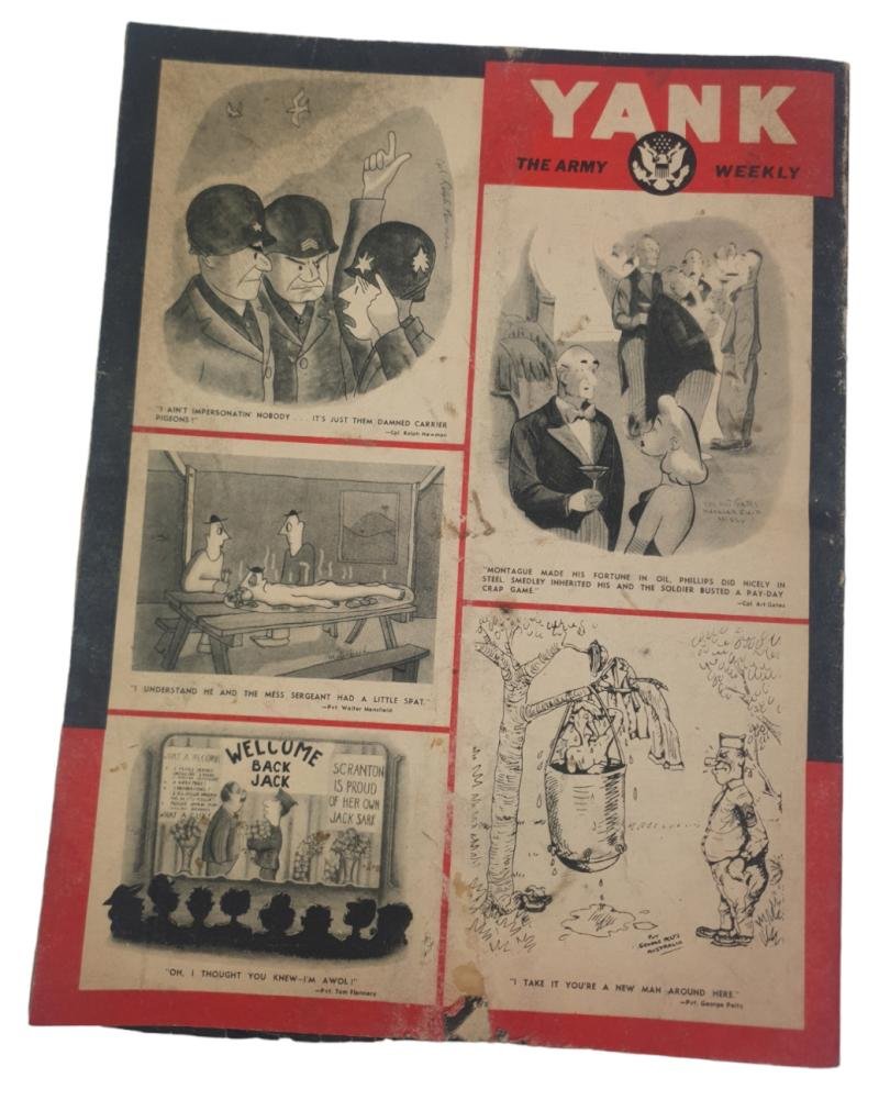 in a used condition a american ww2 magazine yank — image 10