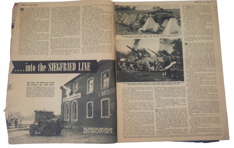 in a used condition a american ww2 magazine yank — image 3