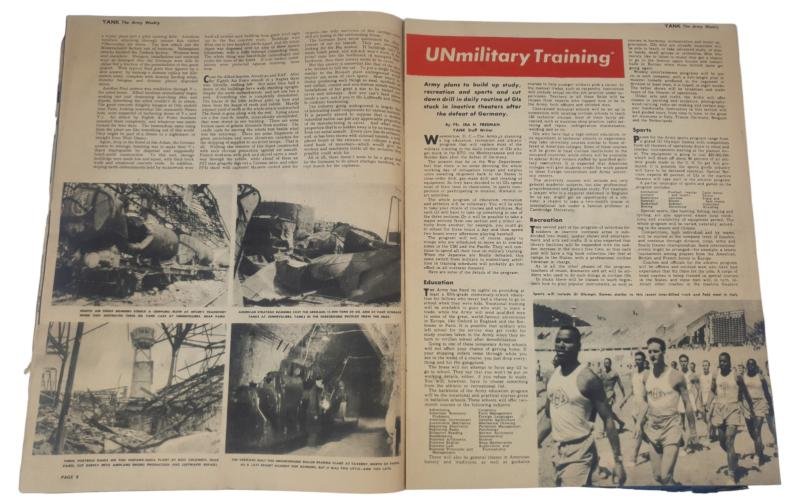 in a used condition a american ww2 magazine yank — image 5