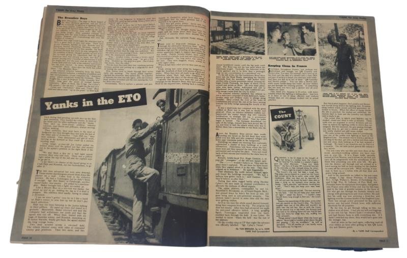 in a used condition a american ww2 magazine yank — image 7