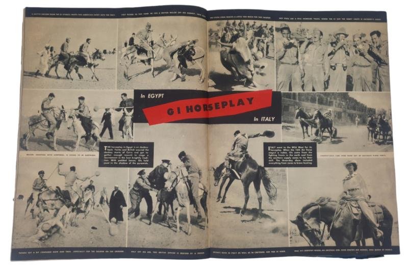 in a used condition a american ww2 magazine yank — image 8