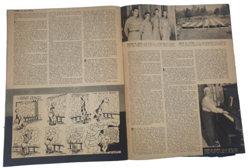 in a used condition a american ww2 magazine yank — image 9