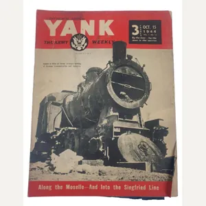 in a used condition a american ww2 magazine yank
