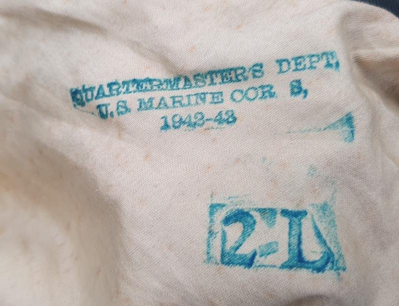 A us ww2 marine corps overcoat jacket — image 9