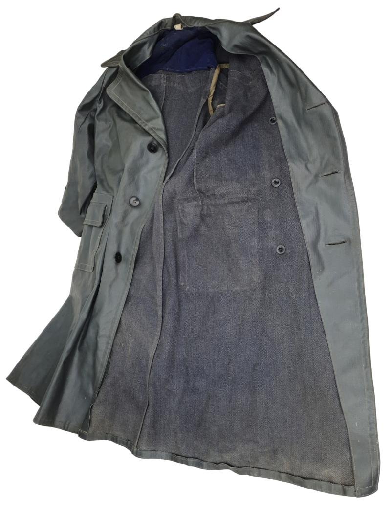 a leather Kriegsmarine overcoat — image 2