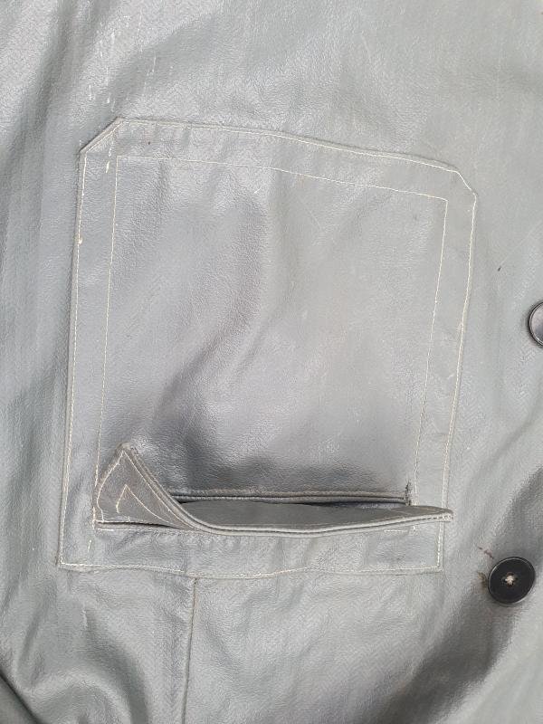 a leather Kriegsmarine overcoat — image 5