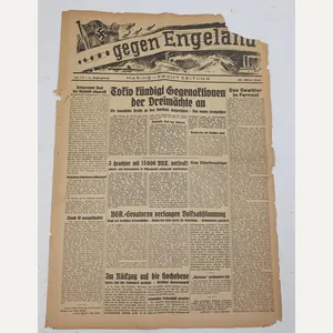 A german ww2 newspaper 'marine-frontzeitung'
