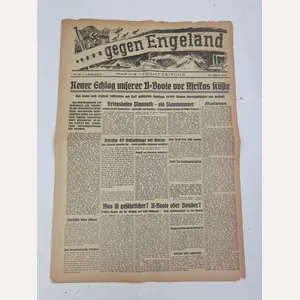 A german ww2 newspaper 'marine-frontzeitung'