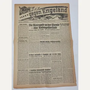 A german ww2 newspaper 'marine-frontzeitung'