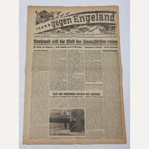 A german ww2 newspaper 'marine-frontzeitung'