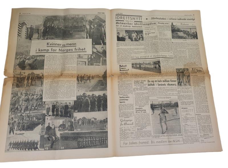 a Norwegian ww2 newspaper 'fritt folk — image 3