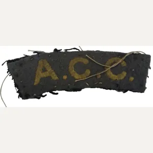 a british ww2 army catering corps shoulderpatch