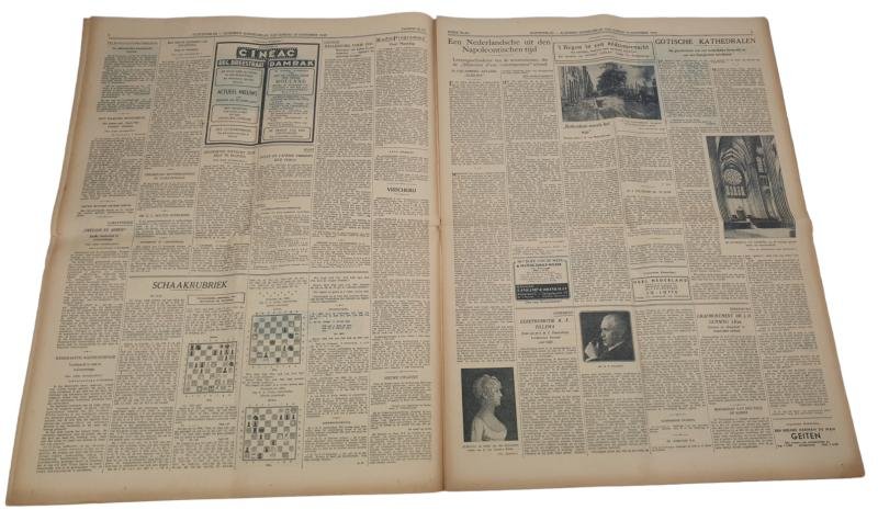 a Dutch ww2 newspaper in nice used condition the 'algemeen handelsblad ' — image 3