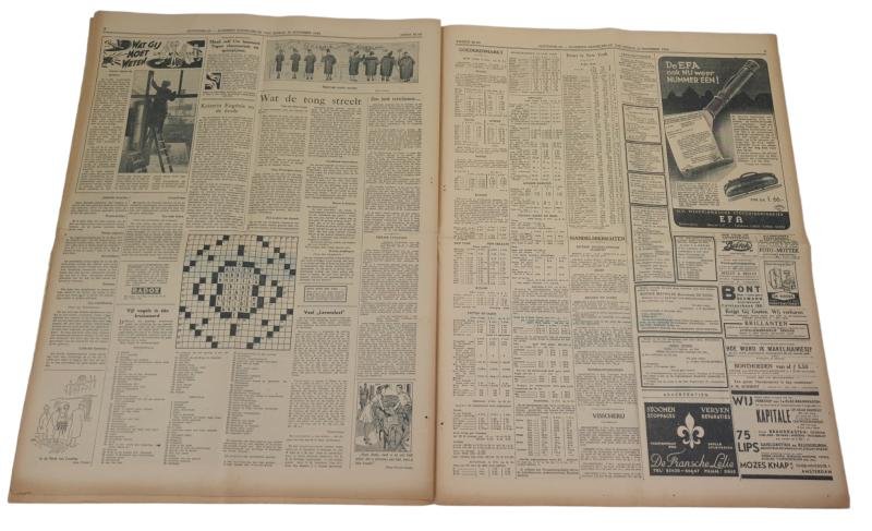 a Dutch ww2 newspaper in nice used condition the 'algemeen handelsblad ' — image 5