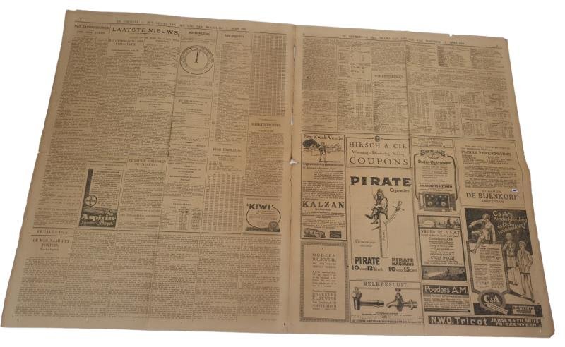 a Dutch prewar newspaper the 'het nieuws van den dag ' — image 3