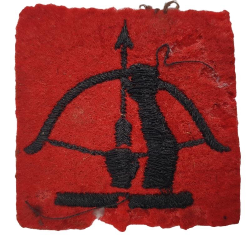 a british ww2 anti aircraft command wolven patch — image 2