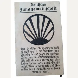 a ww2 germand Young community pas Deutsche'Junge Gemeinschaft pas'