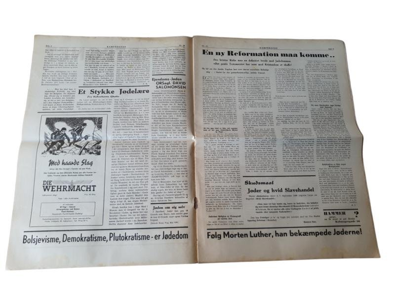 Danish ww2 'Kamptegnet' antisemitic newspaper — image 2