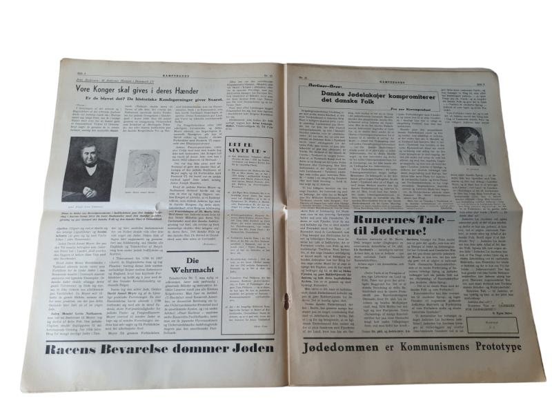 Danish ww2 'Kamptegnet' antisemitic newspaper — image 3