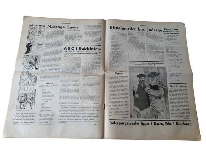 Danish ww2 'Kamptegnet' antisemitic newspaper — image 4