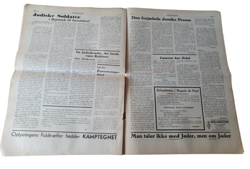 Danish ww2 'Kamptegnet' antisemitic newspaper — image 5