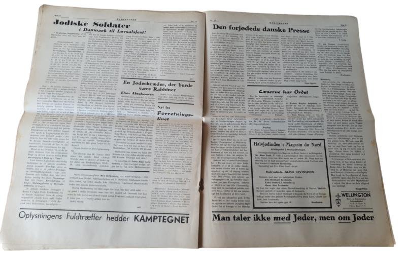 Danish ww2 'Kamptegnet' antisemitic newspaper — image 6