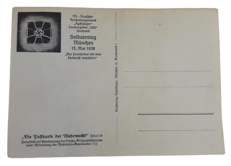 a german pre-war drawn post card — image 4