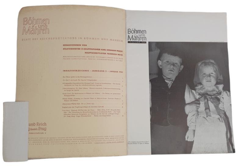 a German ww2 ss magazine Böhmen und mähren — image 2
