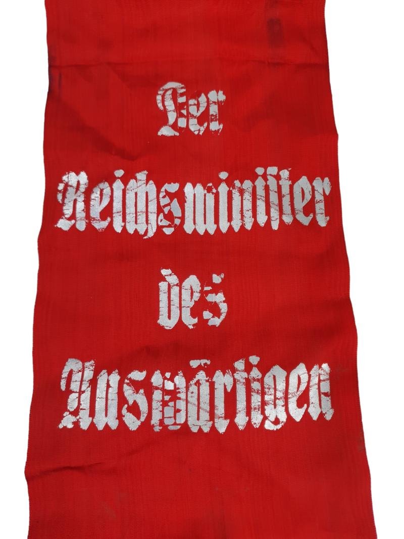 german ww2 period funeral ribbon — image 2