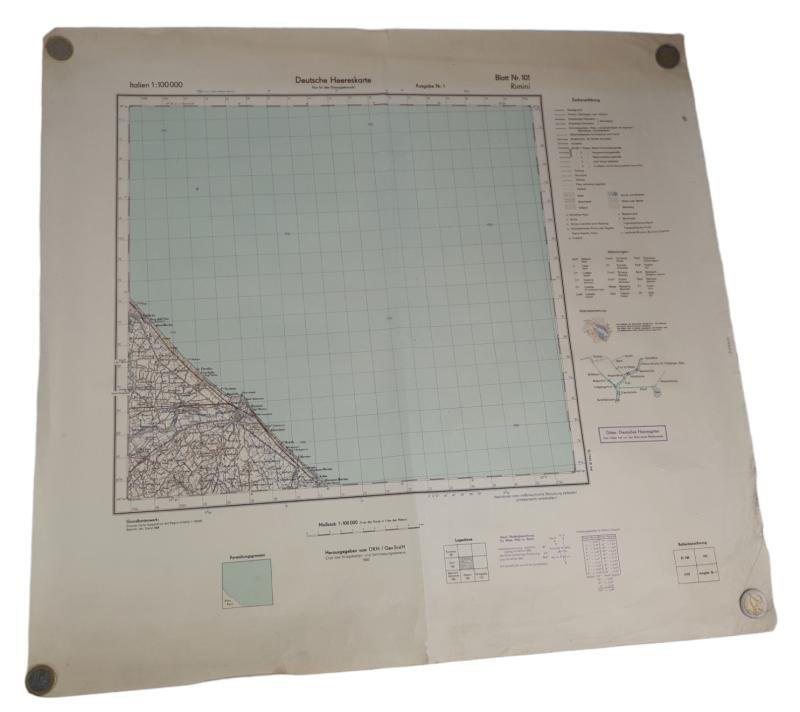 wehrmacht map off 'rimini italy' — image 5