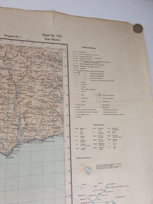 wehrmacht map off san remo' — image 6
