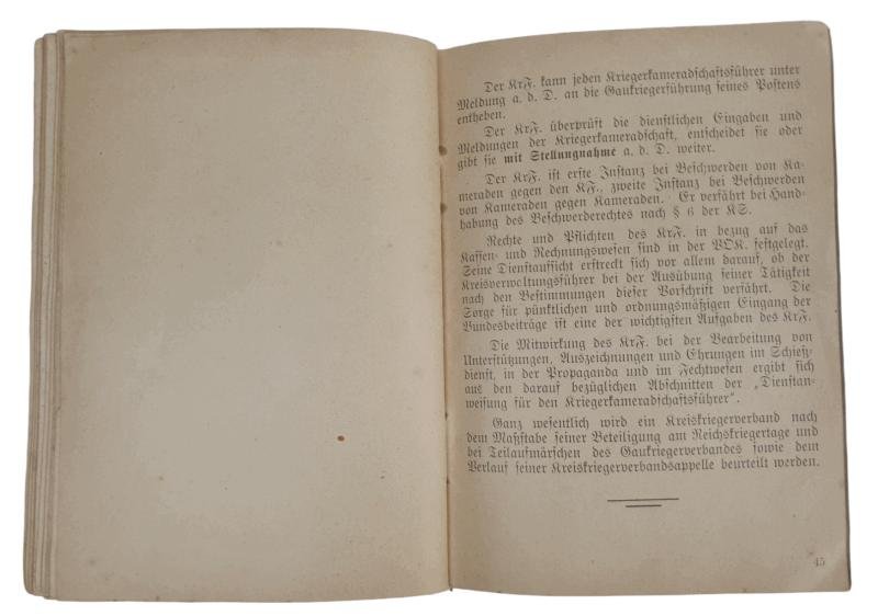 NS-Kriegerbund/Kyffhäuserbund Dienstanweisung für die Gliederungsführer — image 10