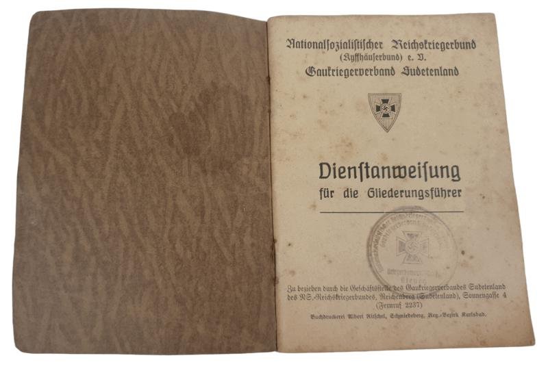 NS-Kriegerbund/Kyffhäuserbund Dienstanweisung für die Gliederungsführer — image 2