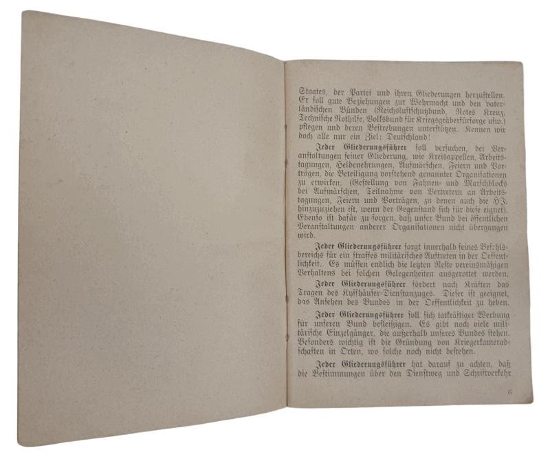 NS-Kriegerbund/Kyffhäuserbund Dienstanweisung für die Gliederungsführer — image 5