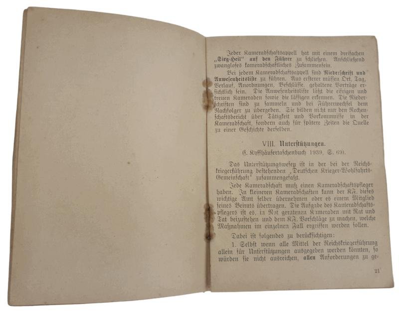 NS-Kriegerbund/Kyffhäuserbund Dienstanweisung für die Gliederungsführer — image 8