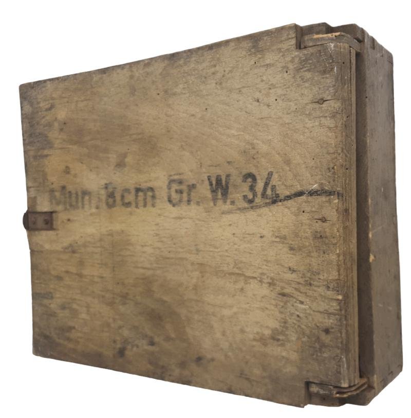 a 8cm heavy mortar ammo wooden box — image 4